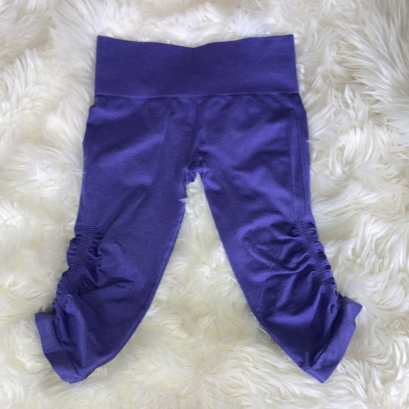LULULEMON In The Flow II Crop Purple Leggings 6 - Picture 12 of 12